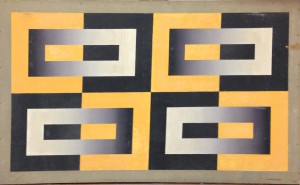 ST, olio su masonite, 45x70 cm, 1965